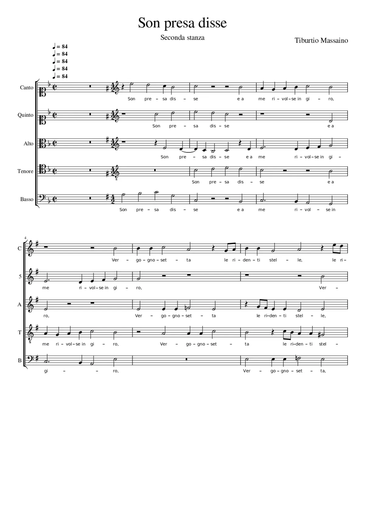 Son presa disse - Page 1