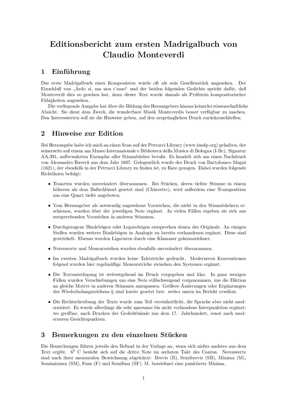 Il primo libro de madrigali a cinque voci - Page 1