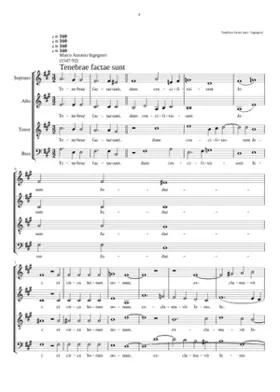 Tenebrae factae sunt