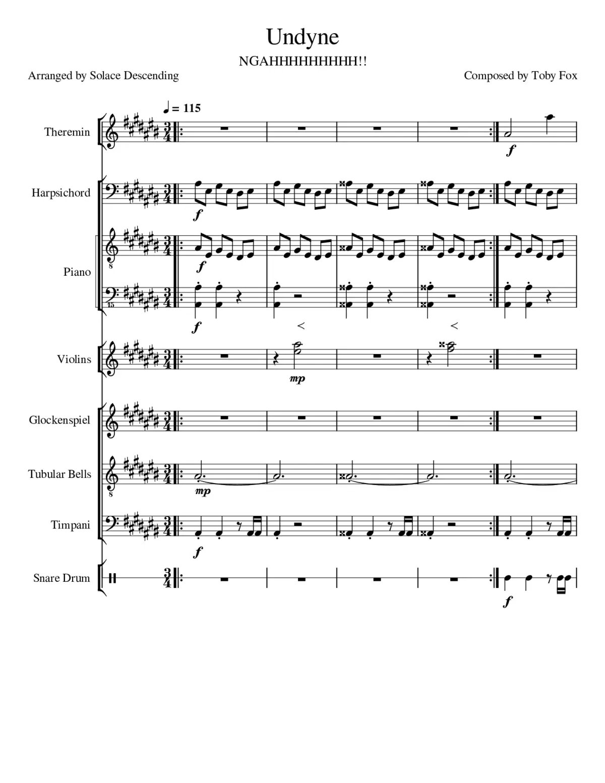 Undertale - Page 1