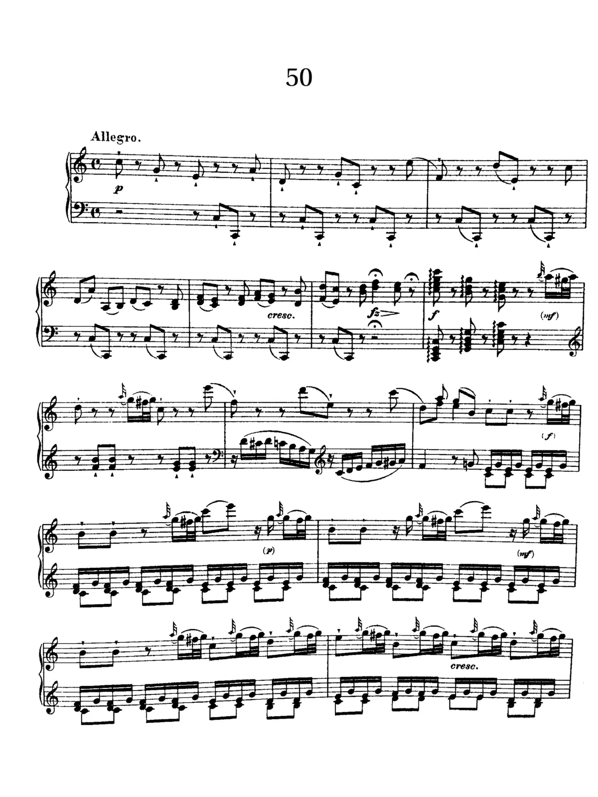 Keyboard Sonata - Page 1