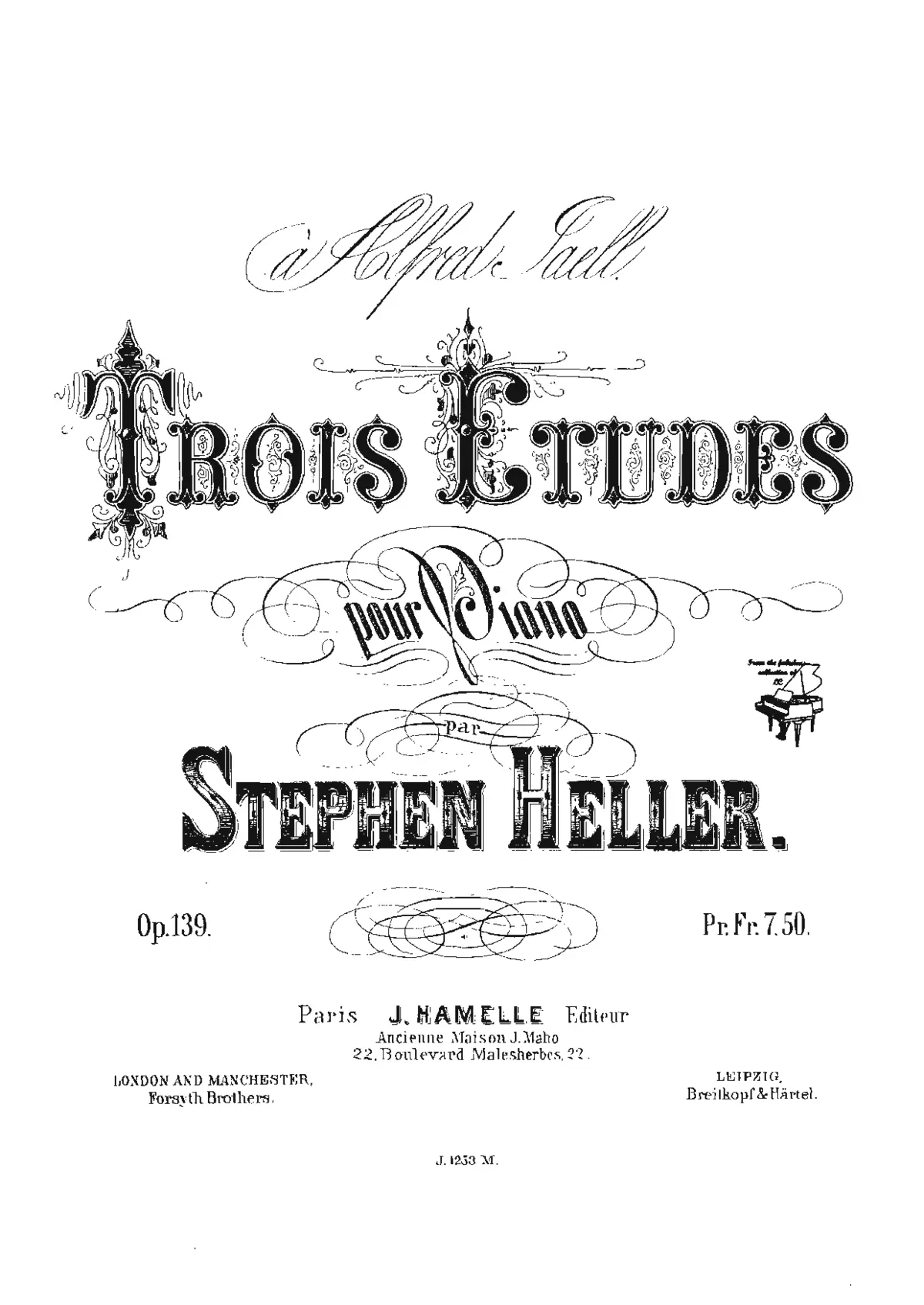 3 Etudes, Op.139 - Page 1