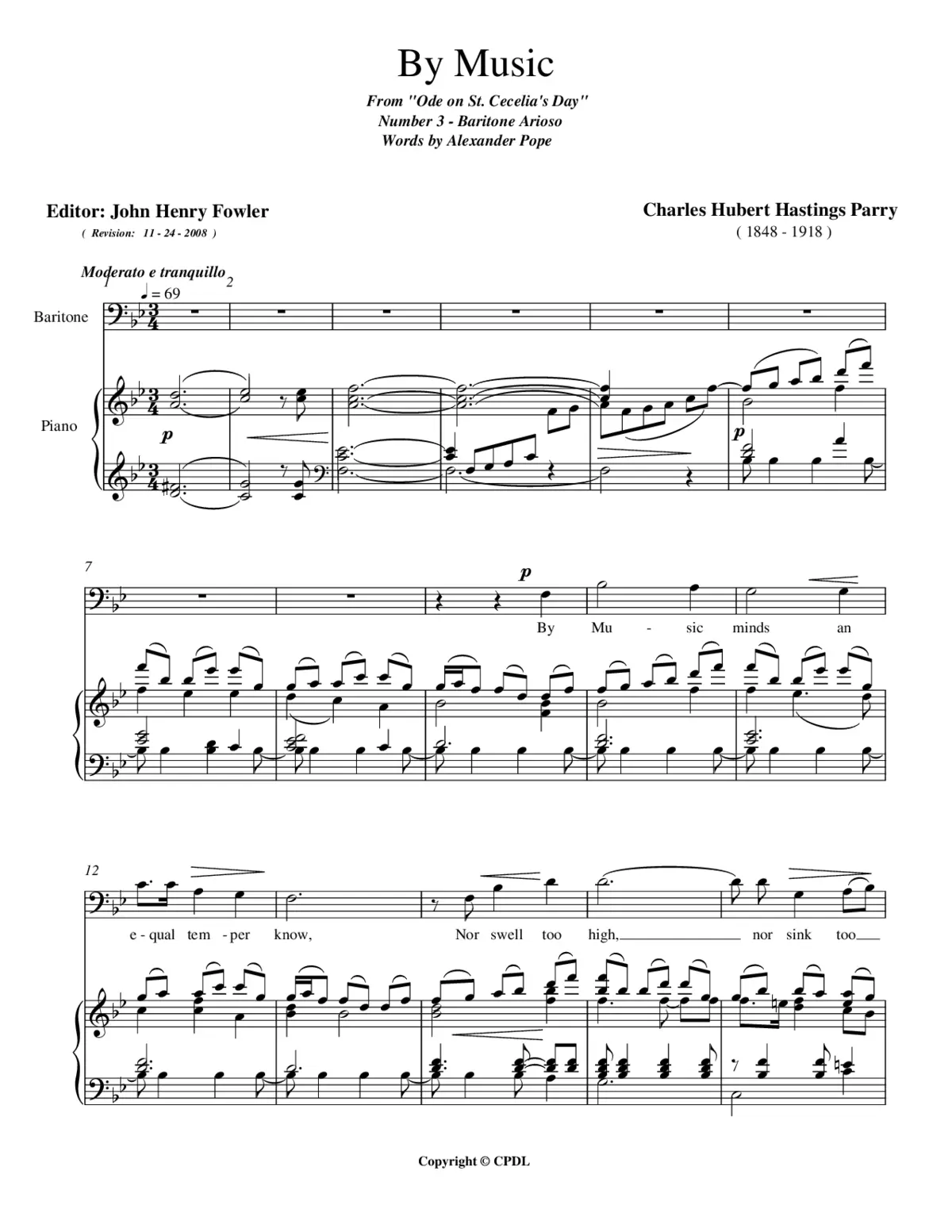 By Music - Page 1
