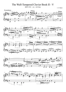 Prelude and Fugue in D major BWV 874
