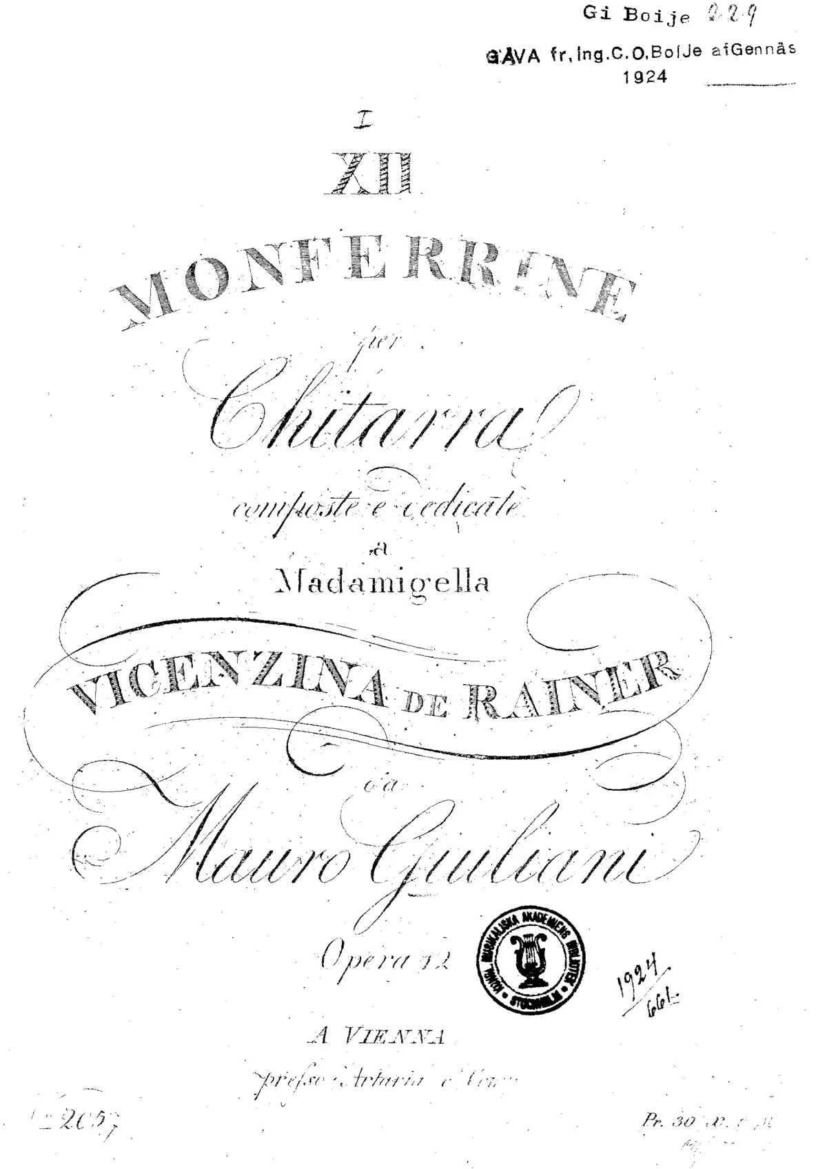 XII Monferrine - Page 1
