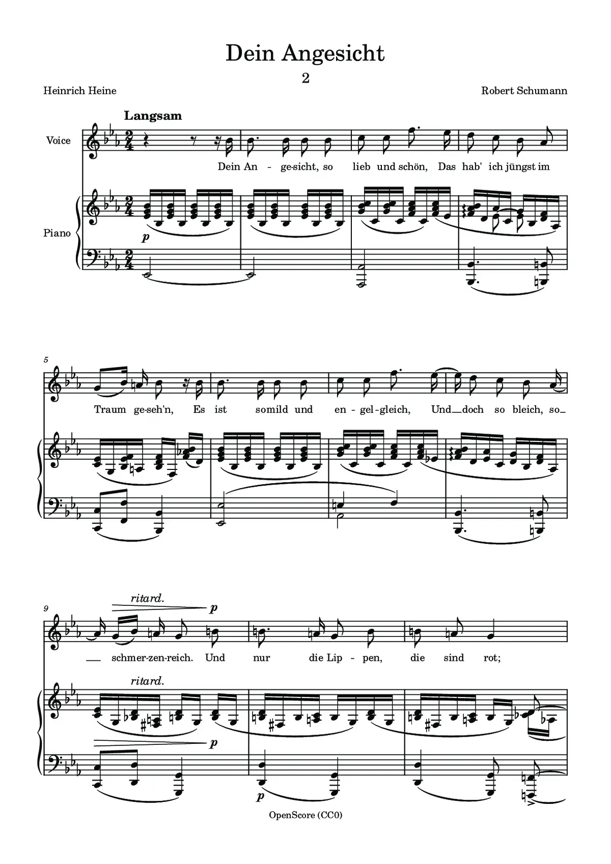 Dein Angesicht - Page 1
