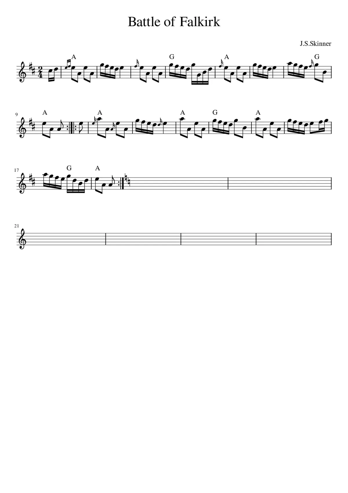 The Battle of Falkirk - Page 1