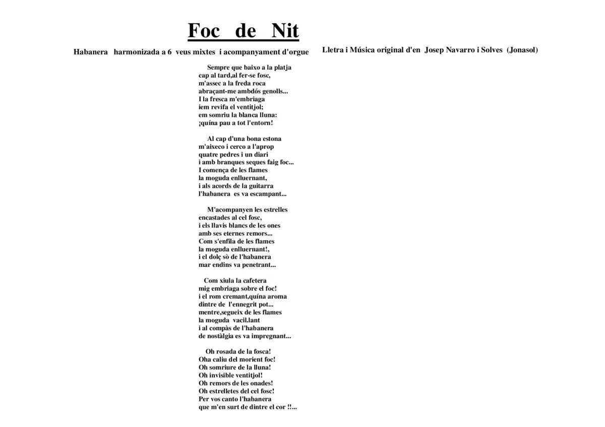Foc de Nit - Page 1