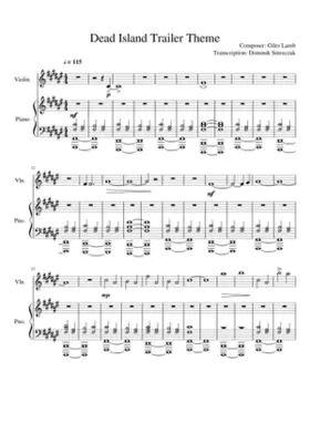 dead island - trailer theme