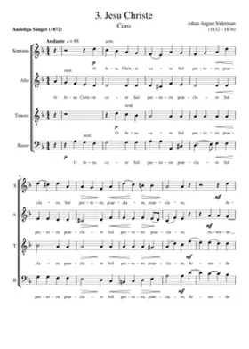 O Jesu Christe (3 from 'Andliga sånger')