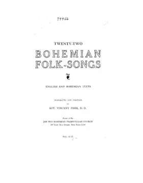 22 Bohemian Folk-Songs