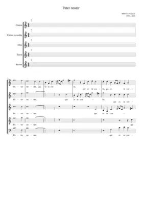 Pater noster a 5