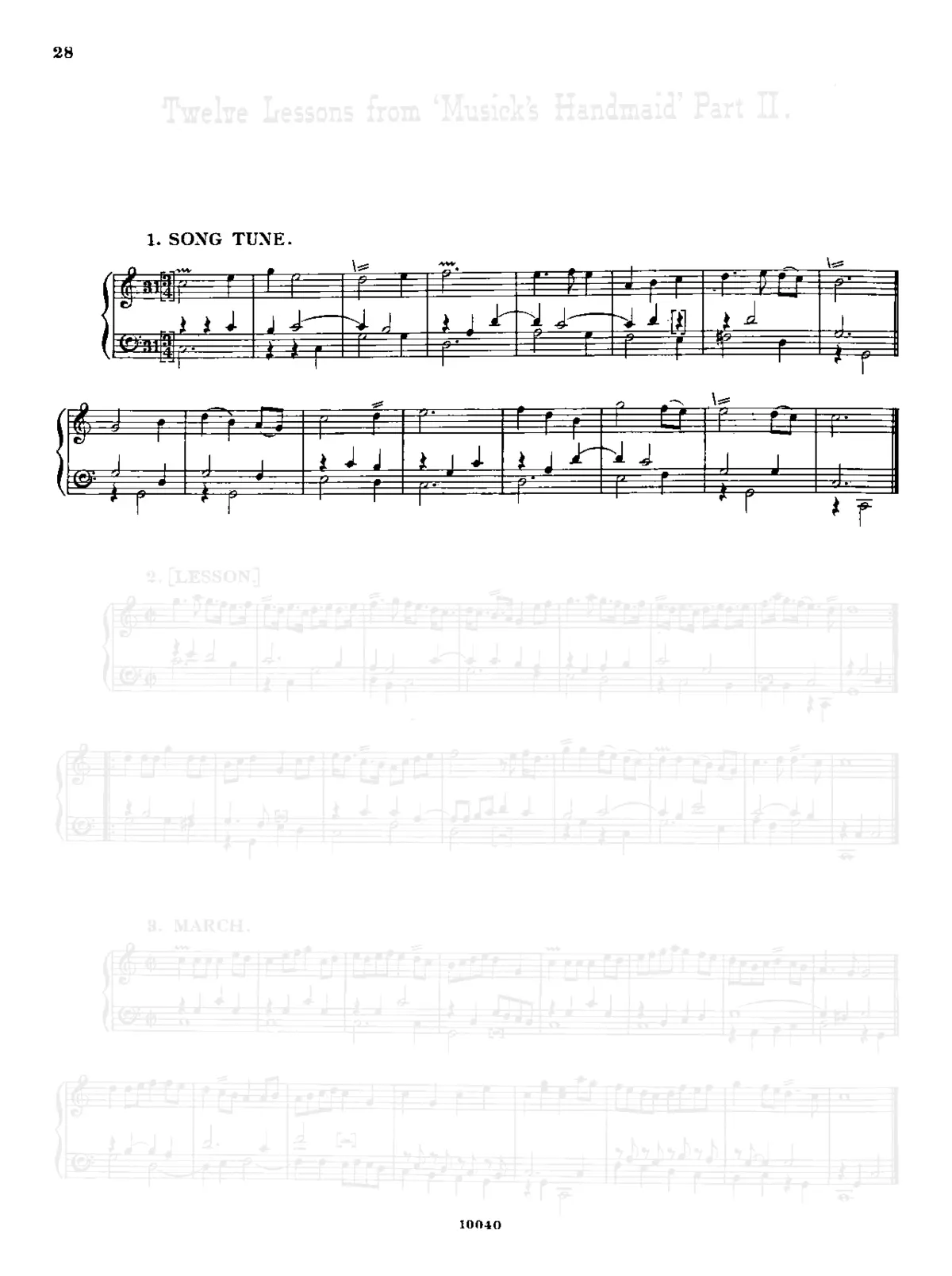 Song Tune - Page 1