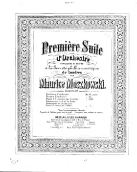 Suite d'Orchestre No.1