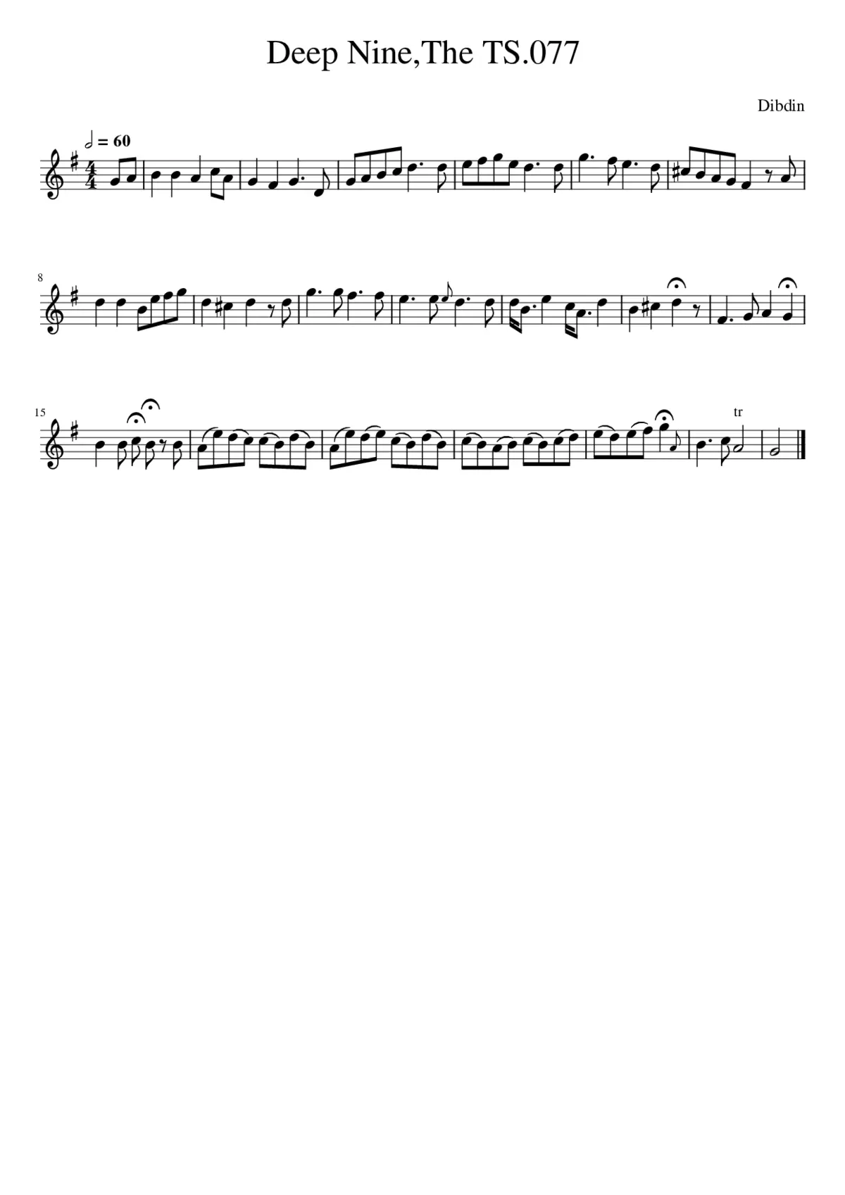 Deep NineThe TS.077 - Page 1