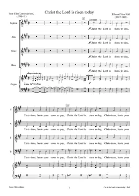 Christ the Lord is risen today