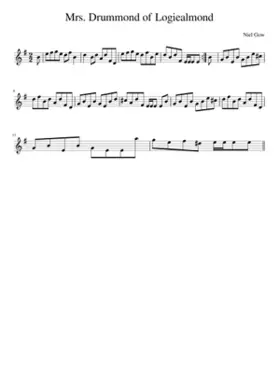 Mrs. Drummond of Logiealmond