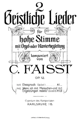 2 Geistliche Lieder