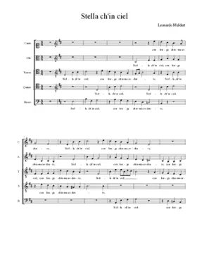 Stella ch'in ciel