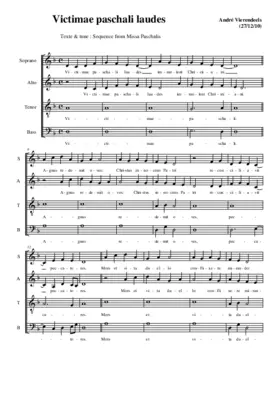 Victimae paschali laudes I