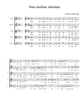 Dum medium silentium