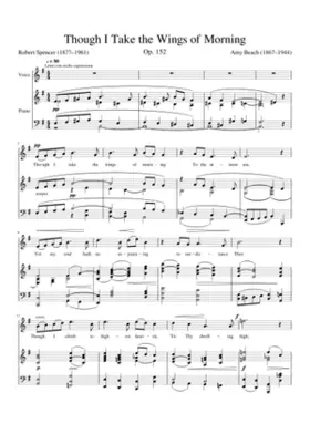 Though I Take the Wings of Morning