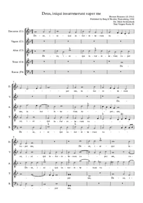 Deus, iniqui insurrexerunt super me