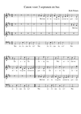 3 Pieces for Solo Voices, Op. 63