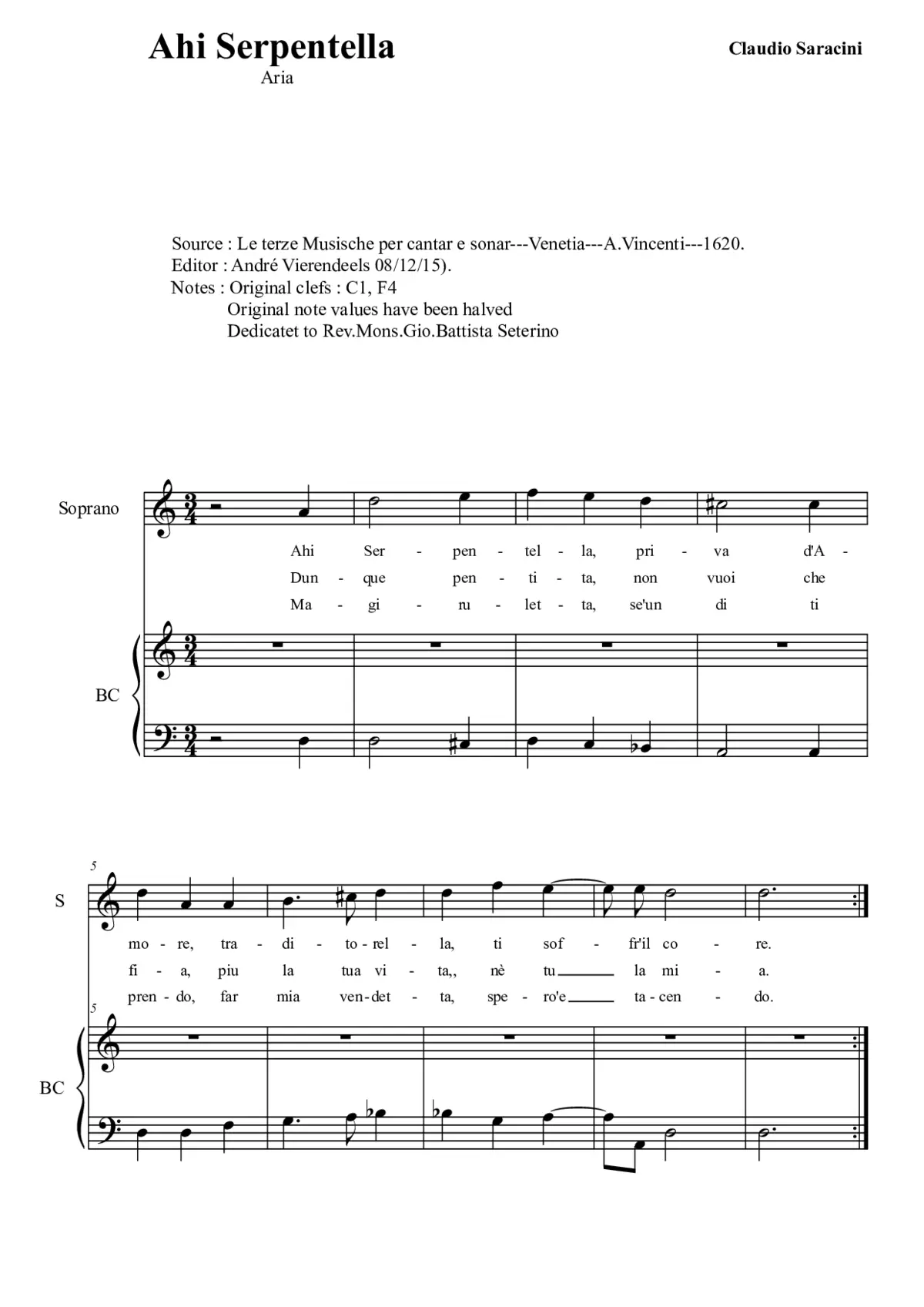 Ahi Serpentella - Page 1
