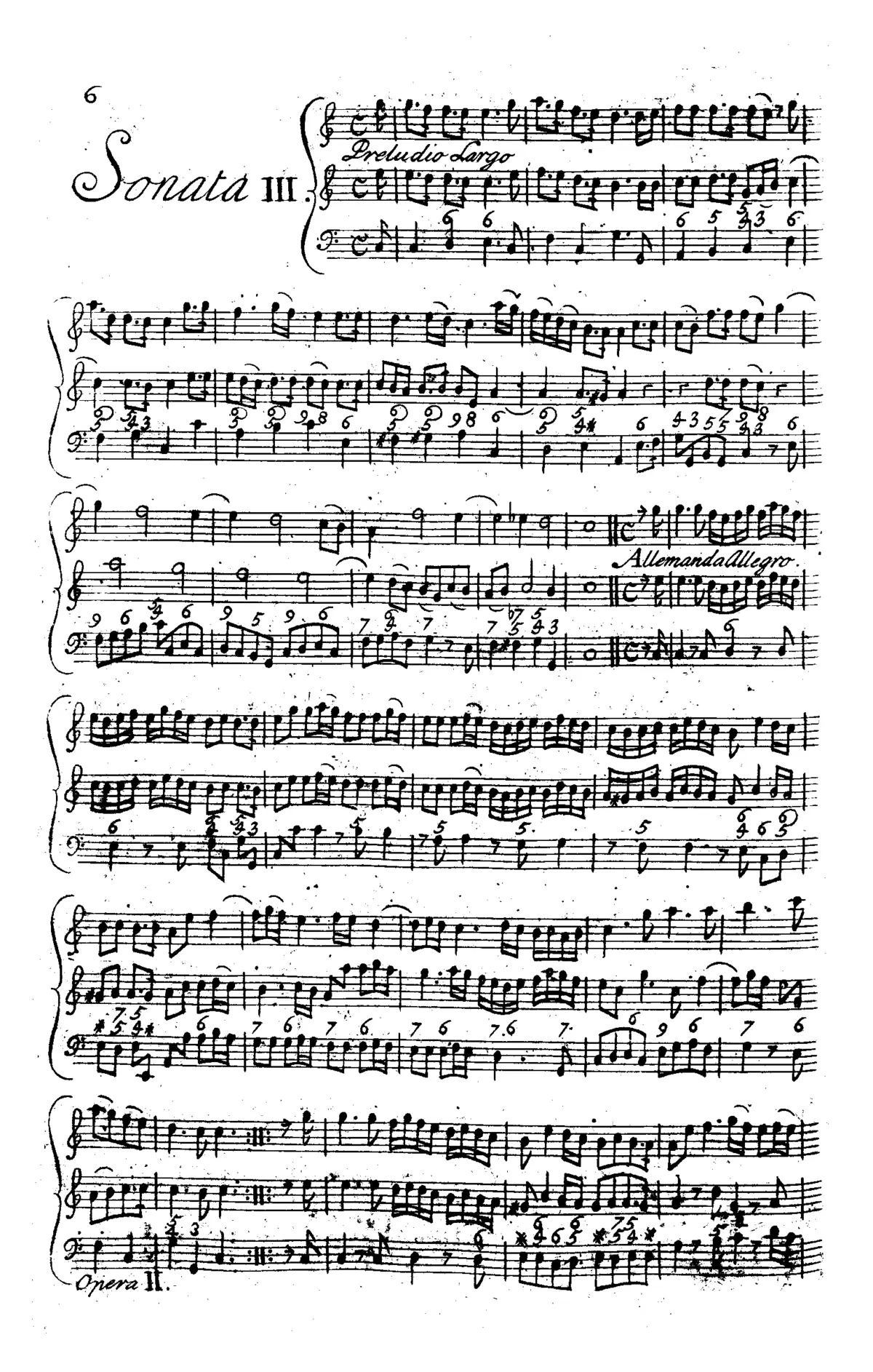 Trio Sonata in C major - Page 1