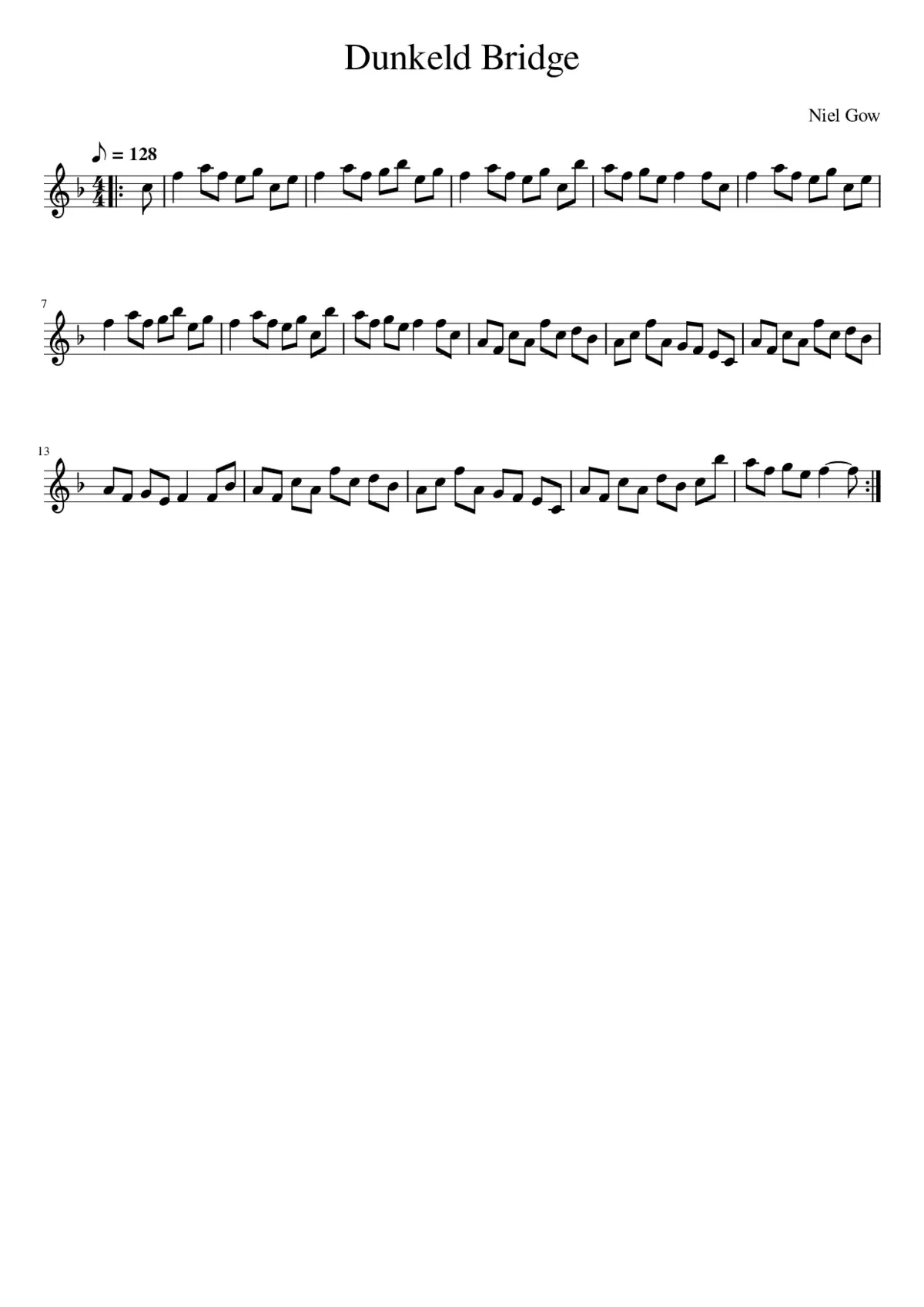 Dunkeld Bridge - Page 1