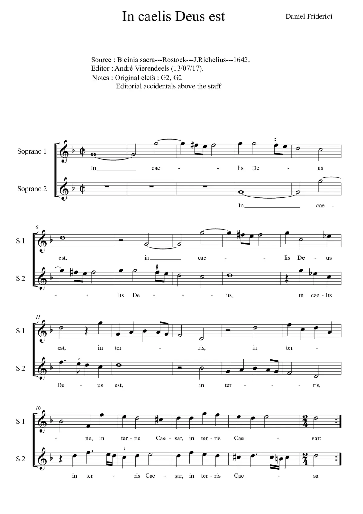 In caelis Deus - Page 1