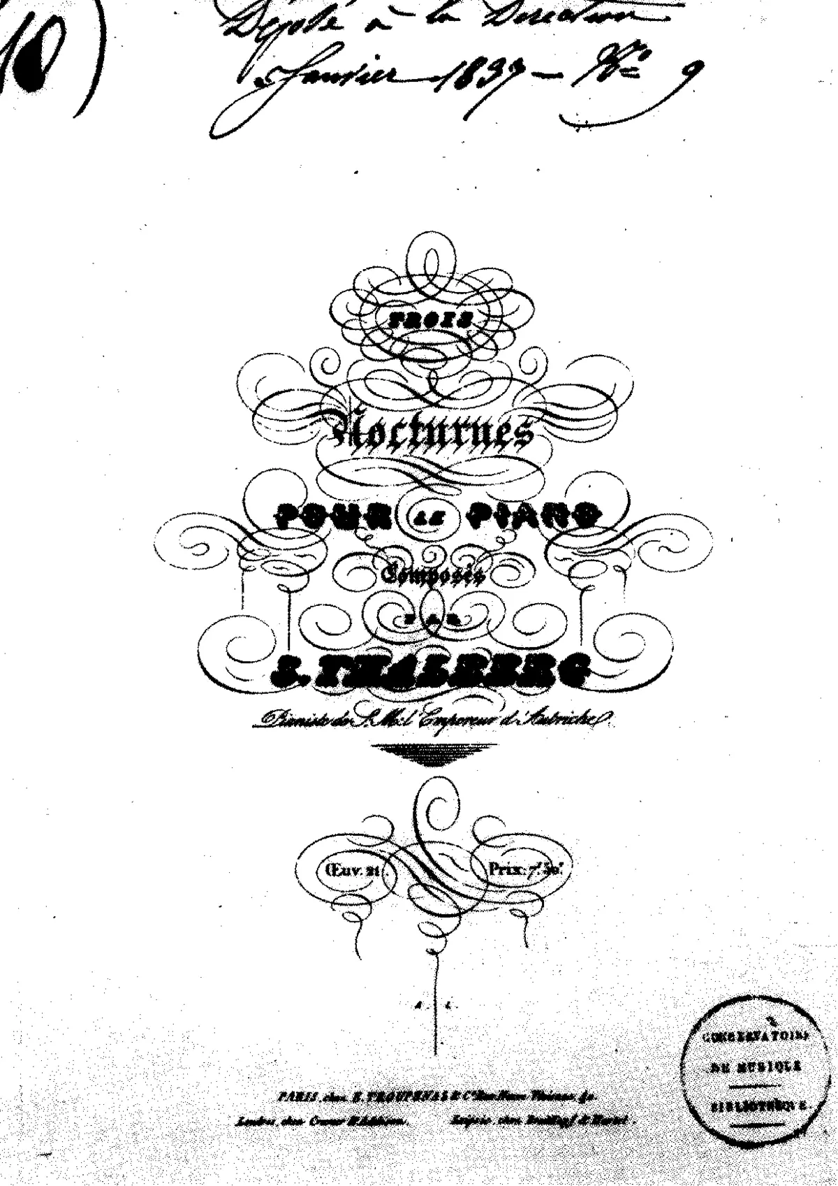 3 Nocturnes, Op.21 - Page 1