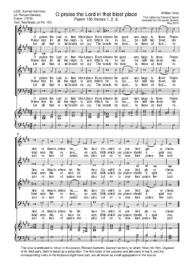 O praise the Lord in that blest place