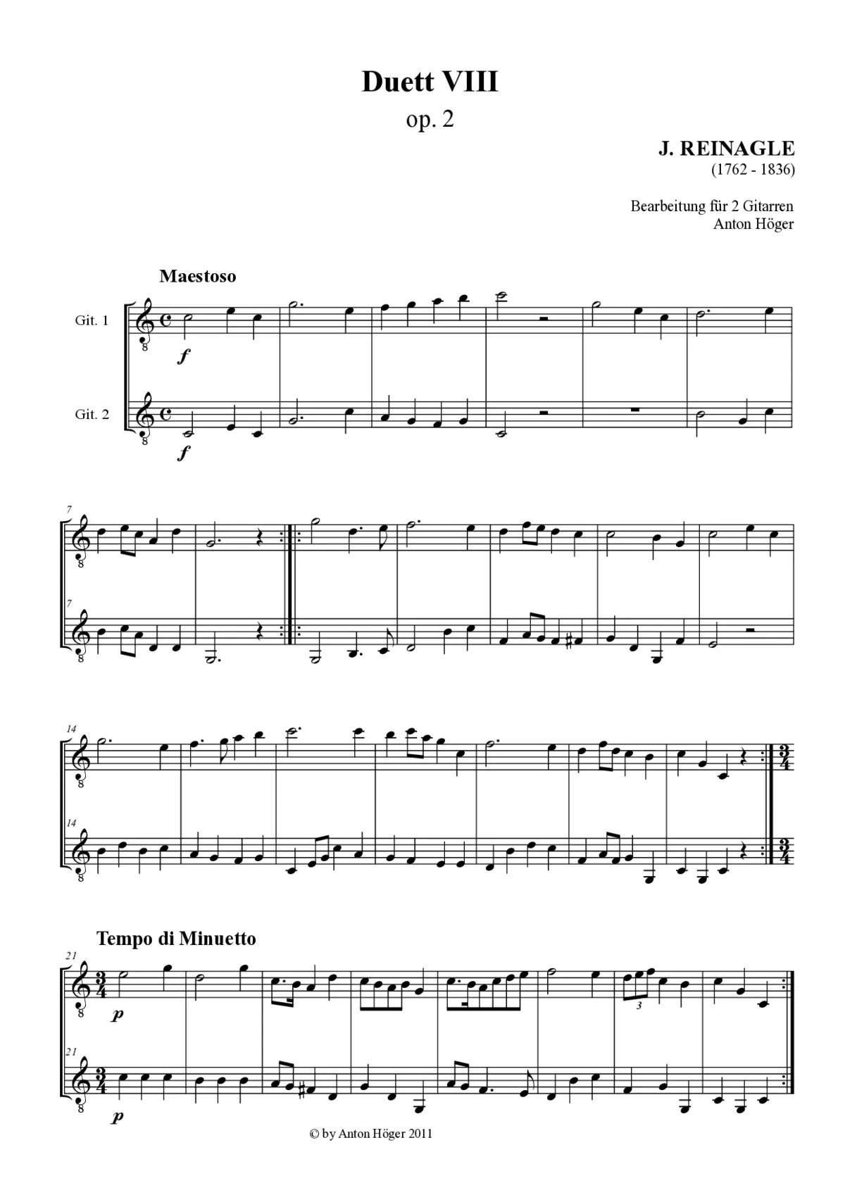 12 Progressive Duets - Page 1