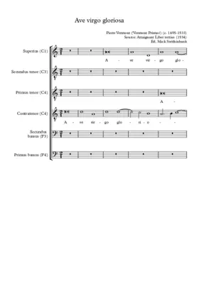 Ave virgo gloriosa