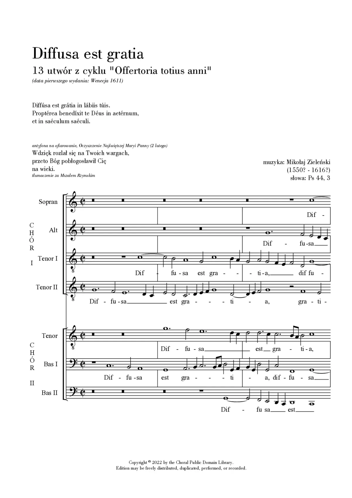 Diffusa est gratia - Page 1