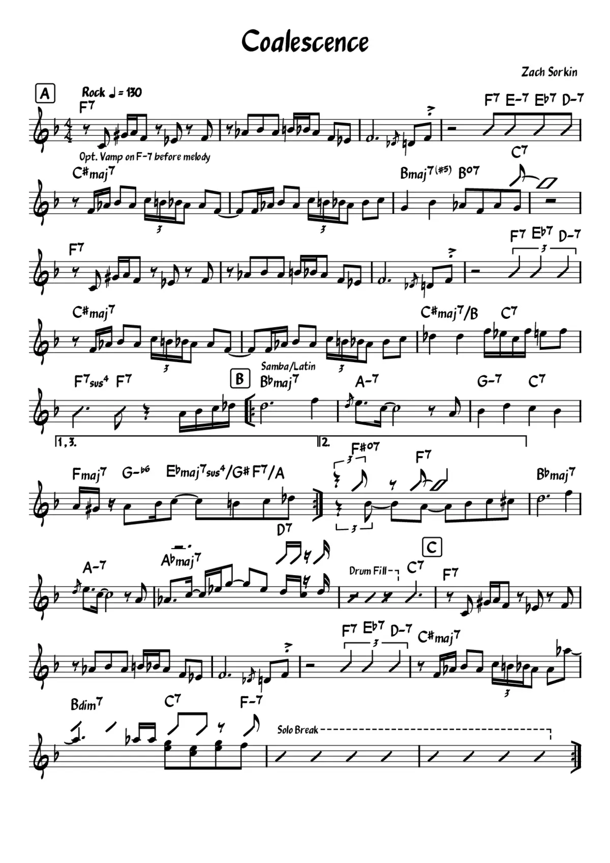 Coalescence - Page 1