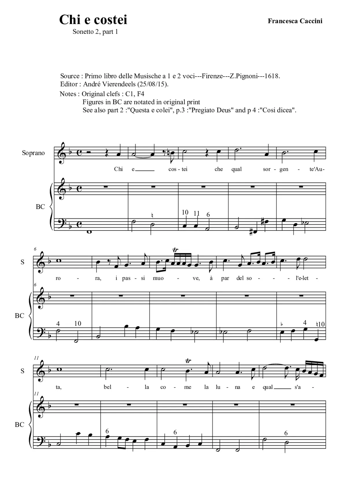 Chi è costei - Page 1