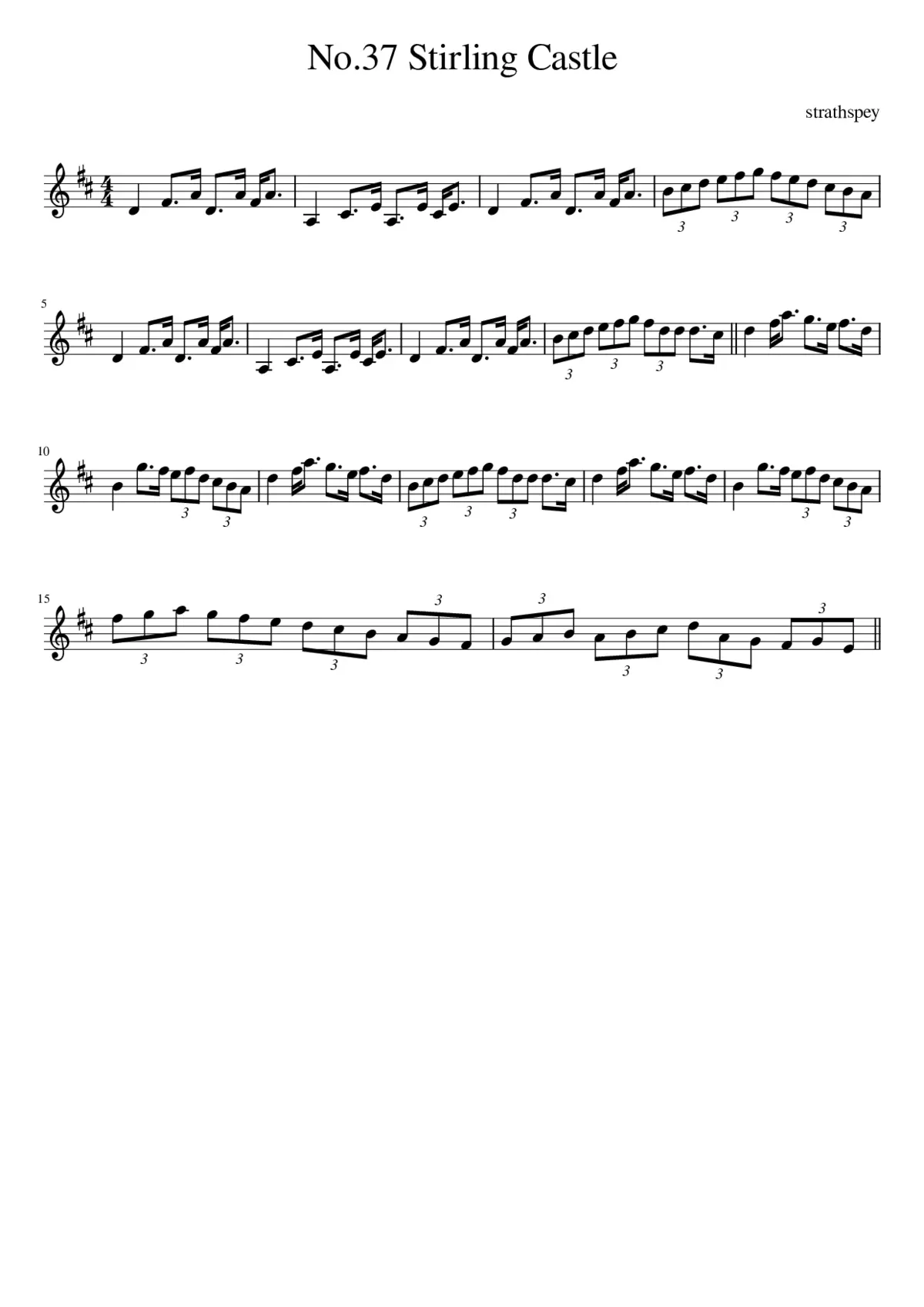 No.37 Stirling Castle - Page 1