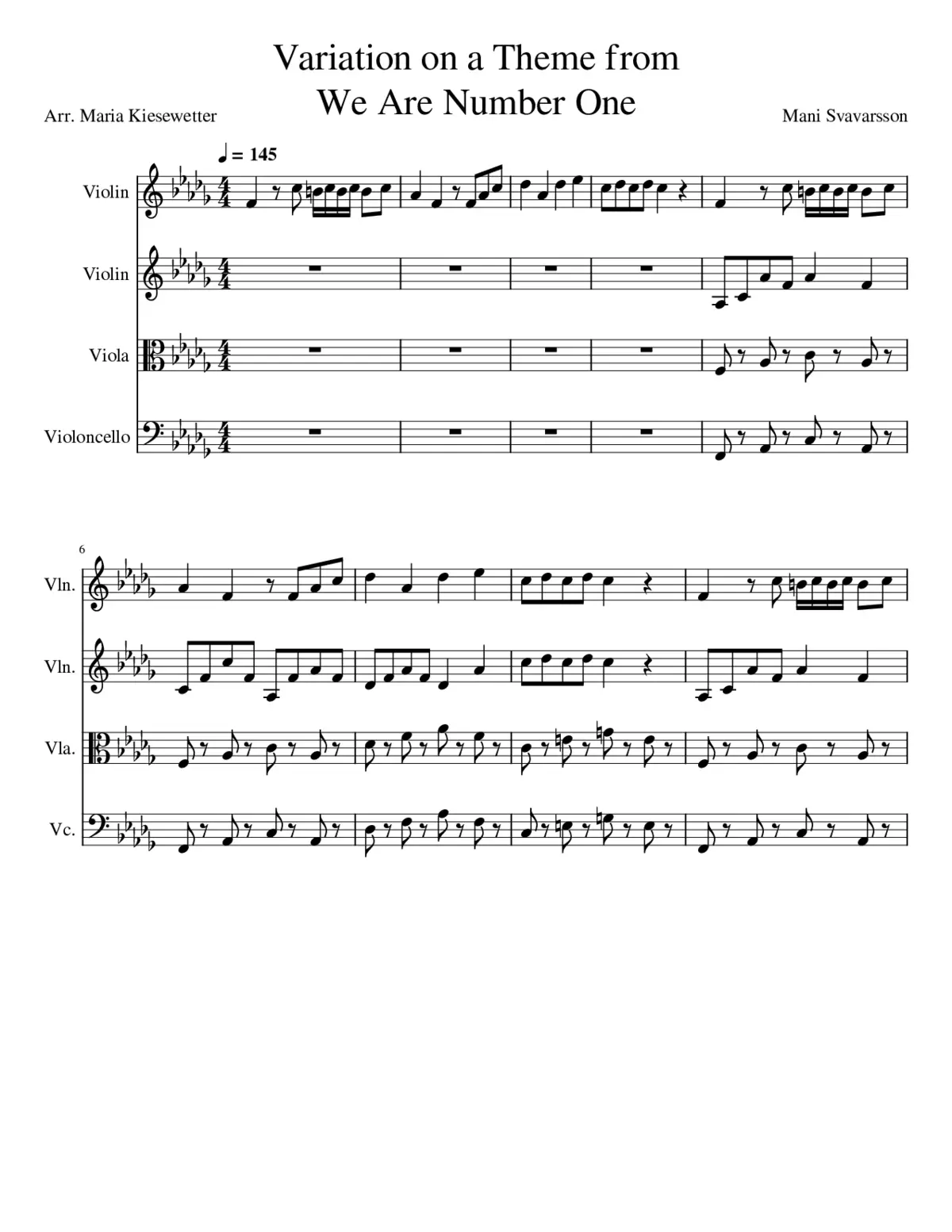 we are number one - Page 1