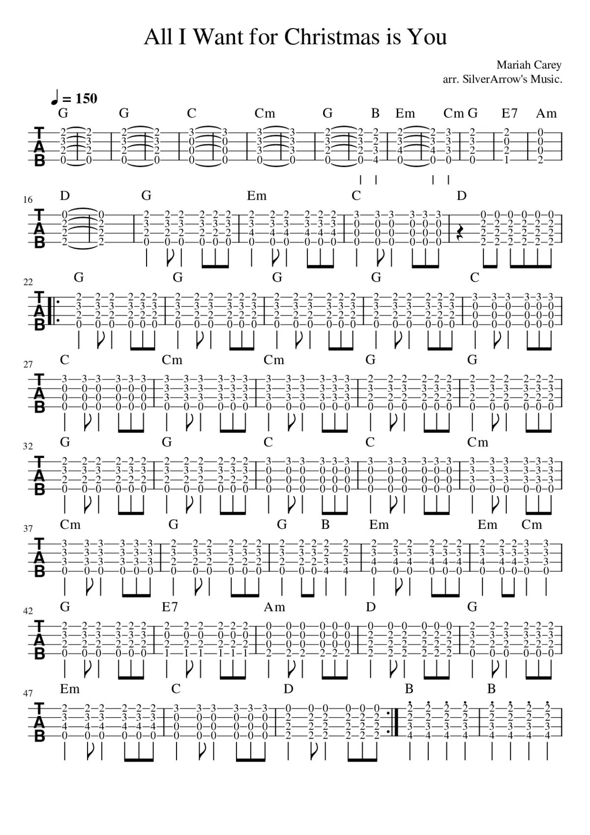 all i want for christmas is you - Page 1