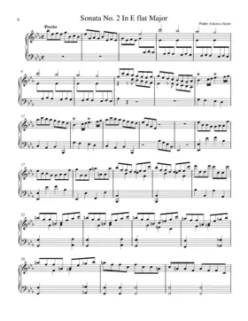 Keyboard Sonata in E-flat major