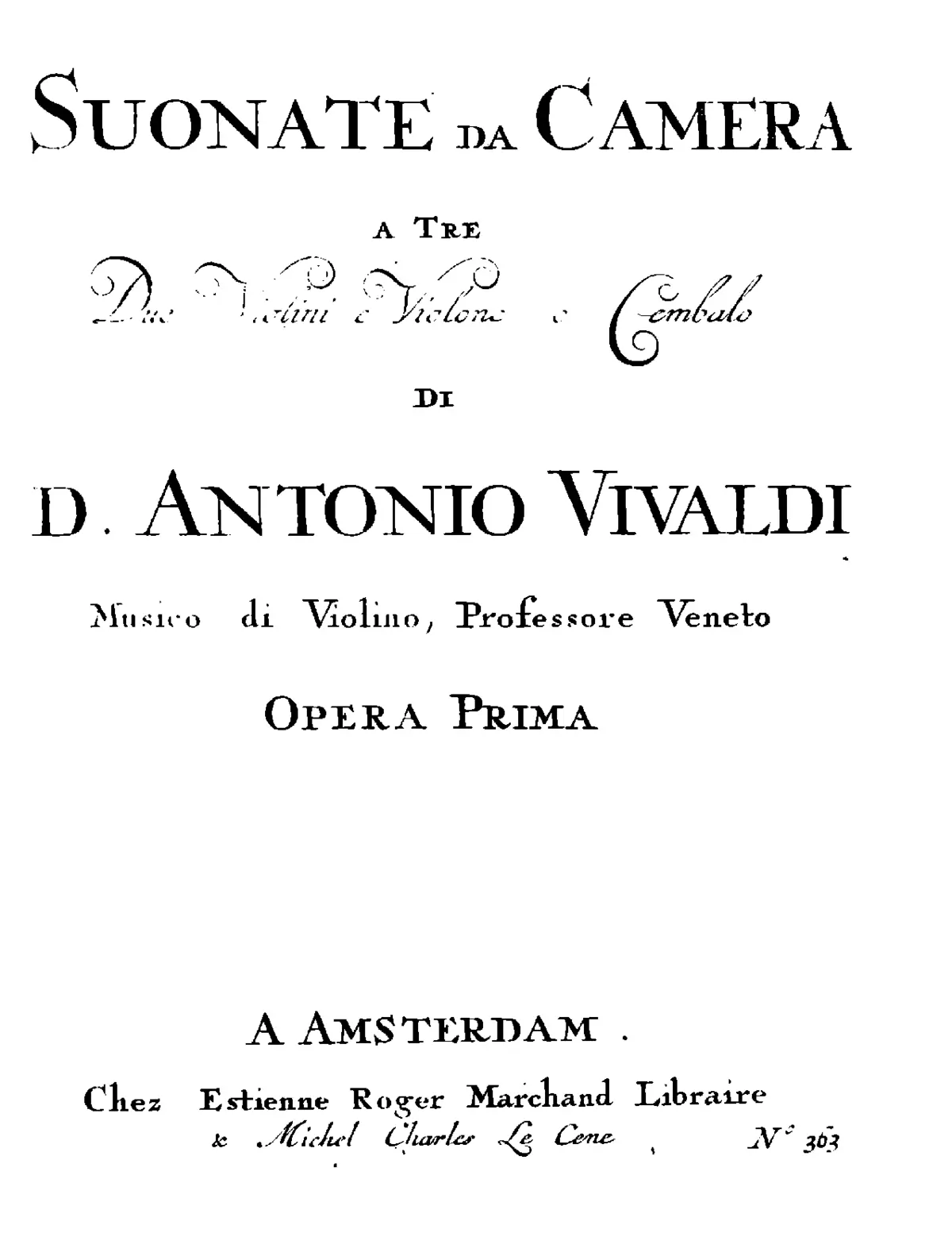 Trio Sonata in G minor - Page 1