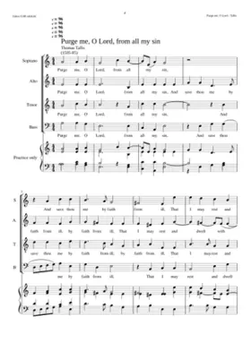 Purge me O Lord from all my sin