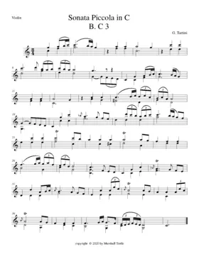 Sonata Piccola in C major