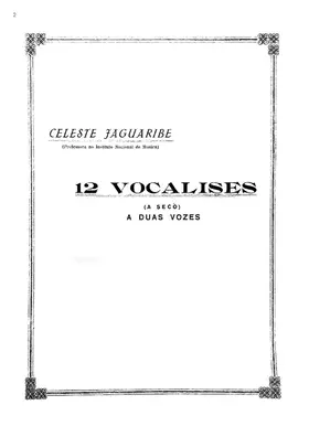 12 Vocalises