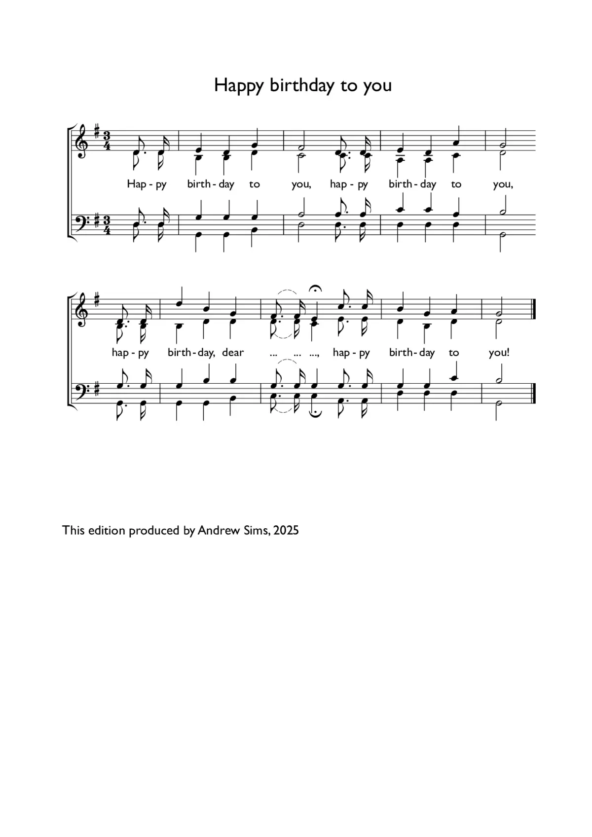 Happy birthday - Page 1