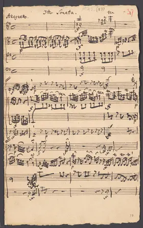 Keyboard Trio in E minor