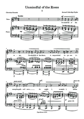 Unmindful of the Roses